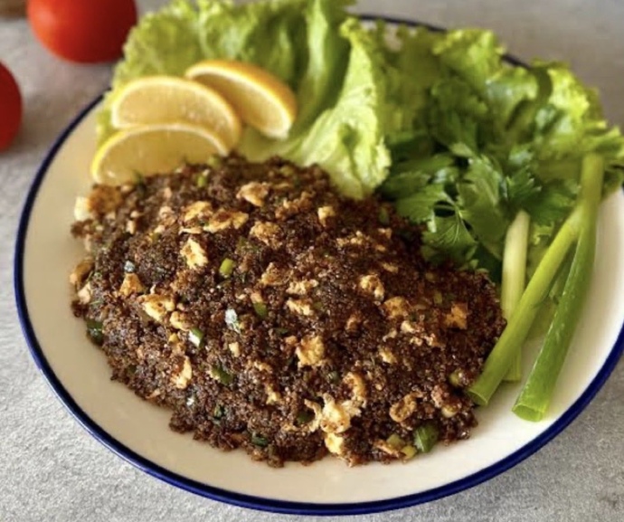 Yumurtalı çiğ köfte yiyebilir misin?