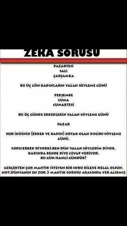 Bakalım kimler bilecek?