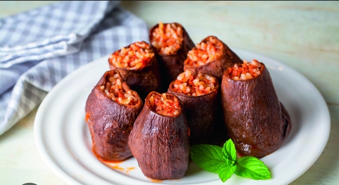 Kuru patlıcan dolması sever misiniz?