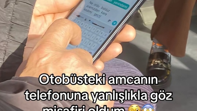 Metro veya otobüs de yanınızdaki kişinin ekranına göz atar mısınız?