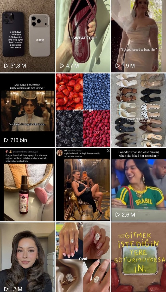 Bir insanin karakteri instagram kesfetinden belli olur diyebilir miyiz?