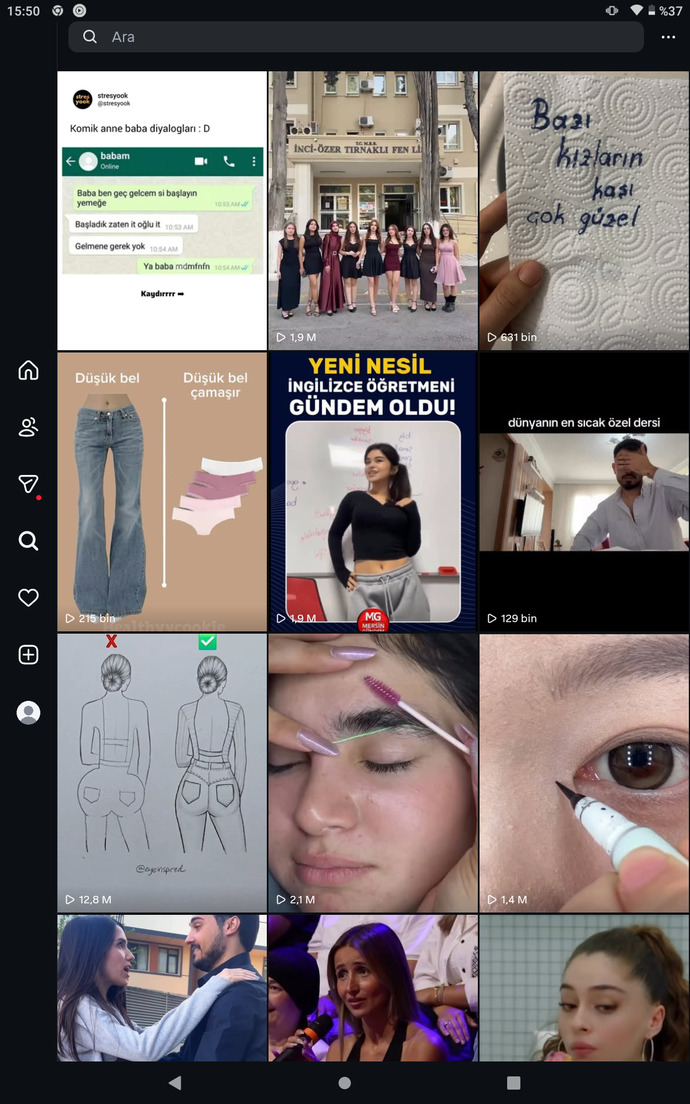'Bir insanin karakteri instagram kesfetinden belli olur' diyebilir miyiz?