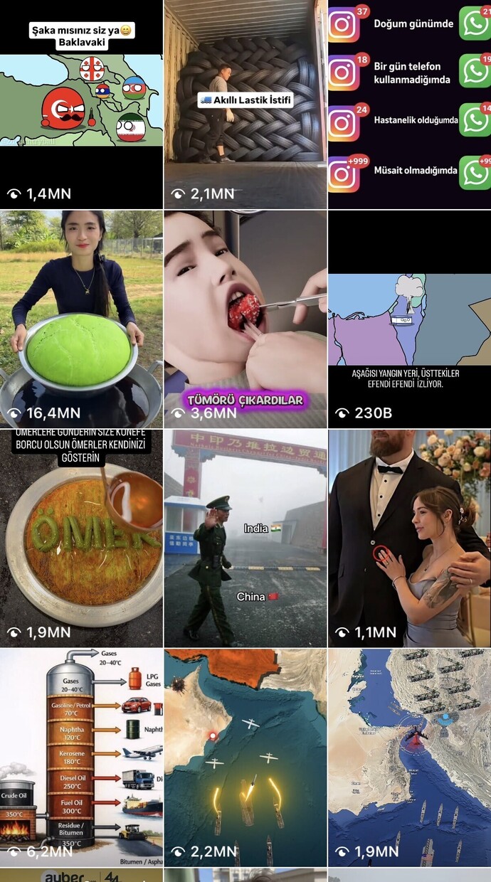 'Bir insanin karakteri instagram kesfetinden belli olur' diyebilir miyiz?