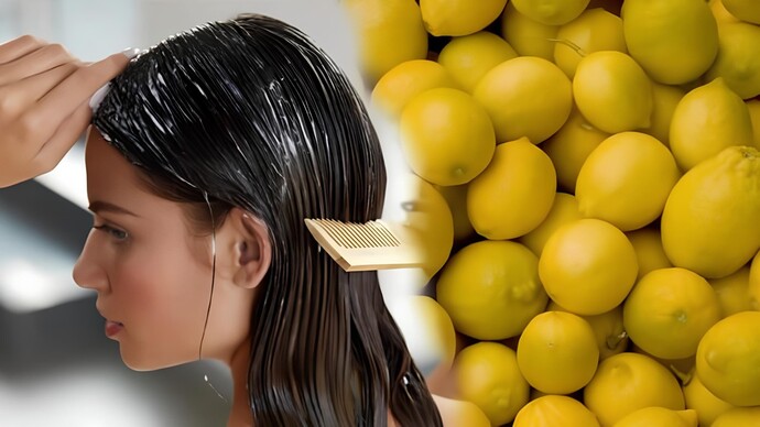 Saçına hiç jöle ya da limon sürdün mü?