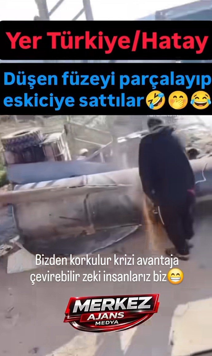 Türk milletinden harbi korkulur dimi 😆🙃?