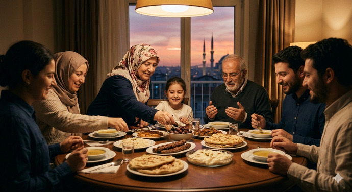 Ramazanda iftarı tek mi yapıyorsunuz yoksa aile üyeleri ile mi?
