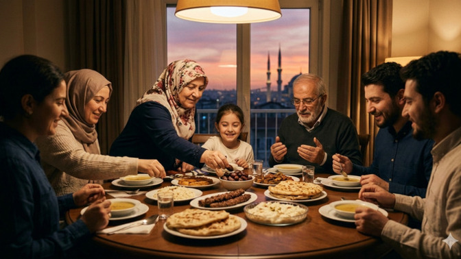 Ramazanda iftarı tek mi yapıyorsunuz yoksa aile üyeleri ile mi?