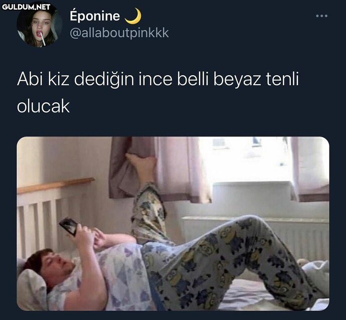 Hayalindeki erkek/kadın nedir?
