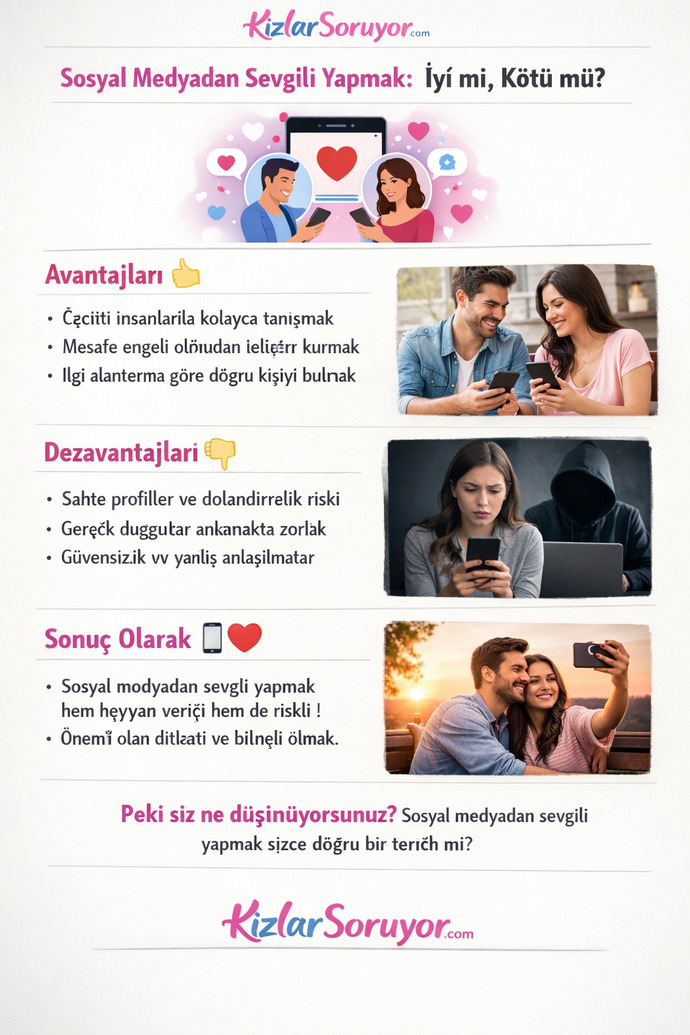 Sosyal medyada sevgili yapma olayına nasıl bakıyorsunuz, sağlıklı bir ilişki olur mu?