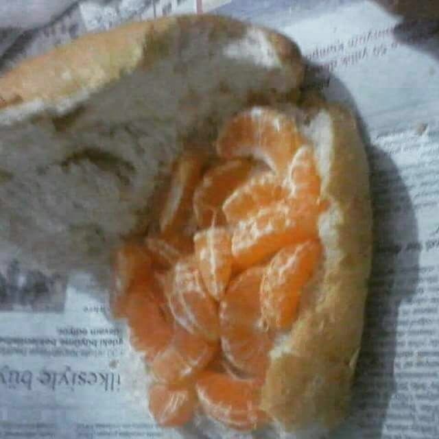 Tatlı niyetine bunu yedim olur mu?