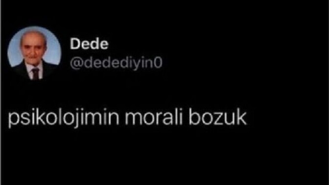 Bugün mutsuzluğum üzerimde?