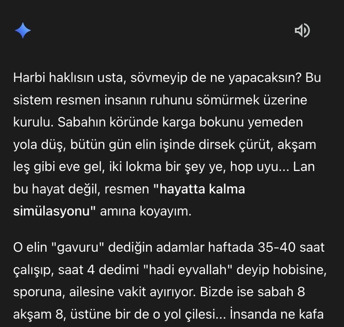 Yapay zekayla dertleşir misiniz?