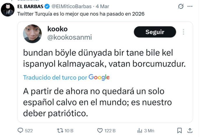 Binlerce paylaşımdan sadece bir tanesi.
