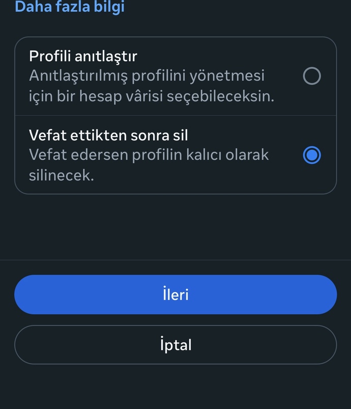 İnstgarm öldüğümüzü nerden bilecek?