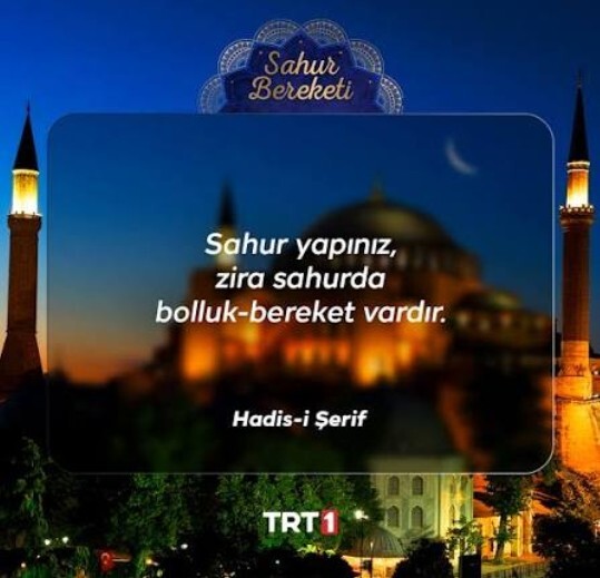 Sahura kadar ne yapıyorsunuz🌙?