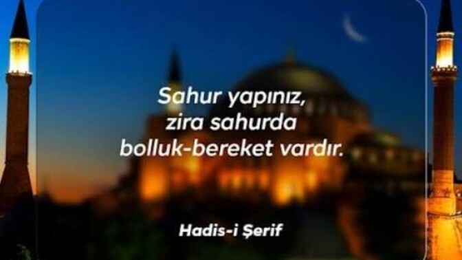 Sahura kadar ne yapıyorsunuz🌙?