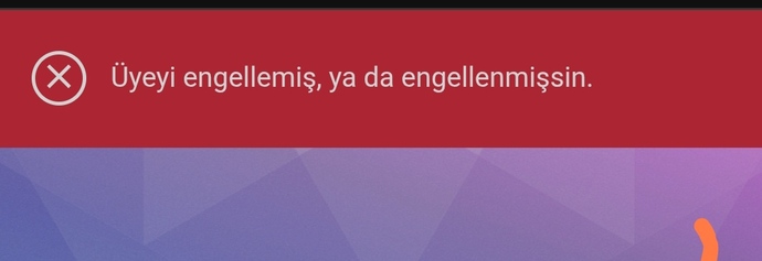 Sitede takip ettikten sonra hemen engellemenin amacı ne olabilir?