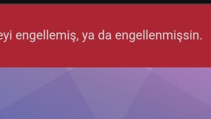 Sitede takip ettikten sonra hemen engellemenin amacı ne olabilir?