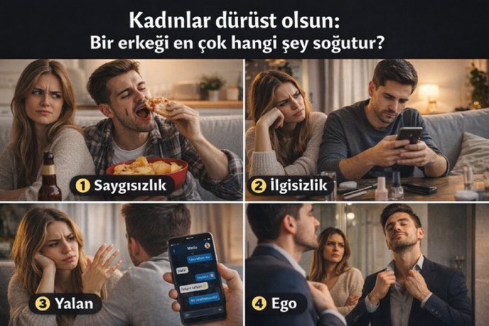 Bir İlişkide dürüst olun en çok ne soğutuyor sizi?