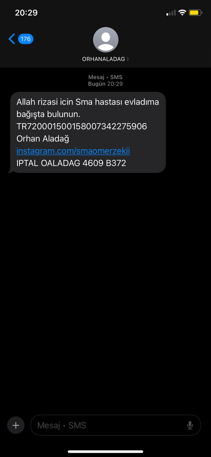 Böyle bir mesaj geldi, gerçek mi dolandırıcılık mı şaka mı?