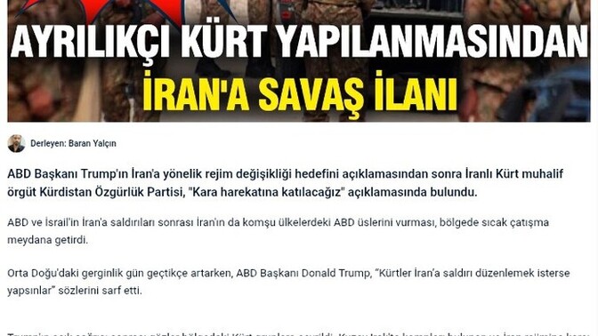 Kürtler iran'a savaş ilan etti şimdi ne olacak?