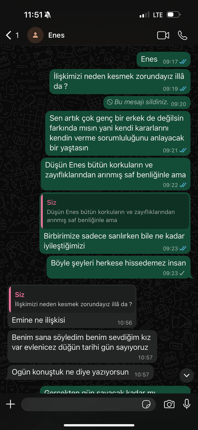 Şöyle bir gönül acısı yaşayan var mı?