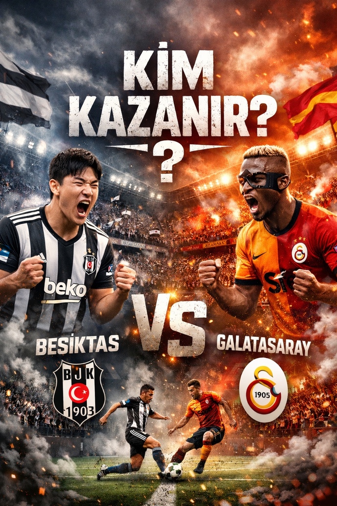 BEŞİKTAŞ vs GALATASARAY maçını sizce kim kazanır? skorlar neler olur?