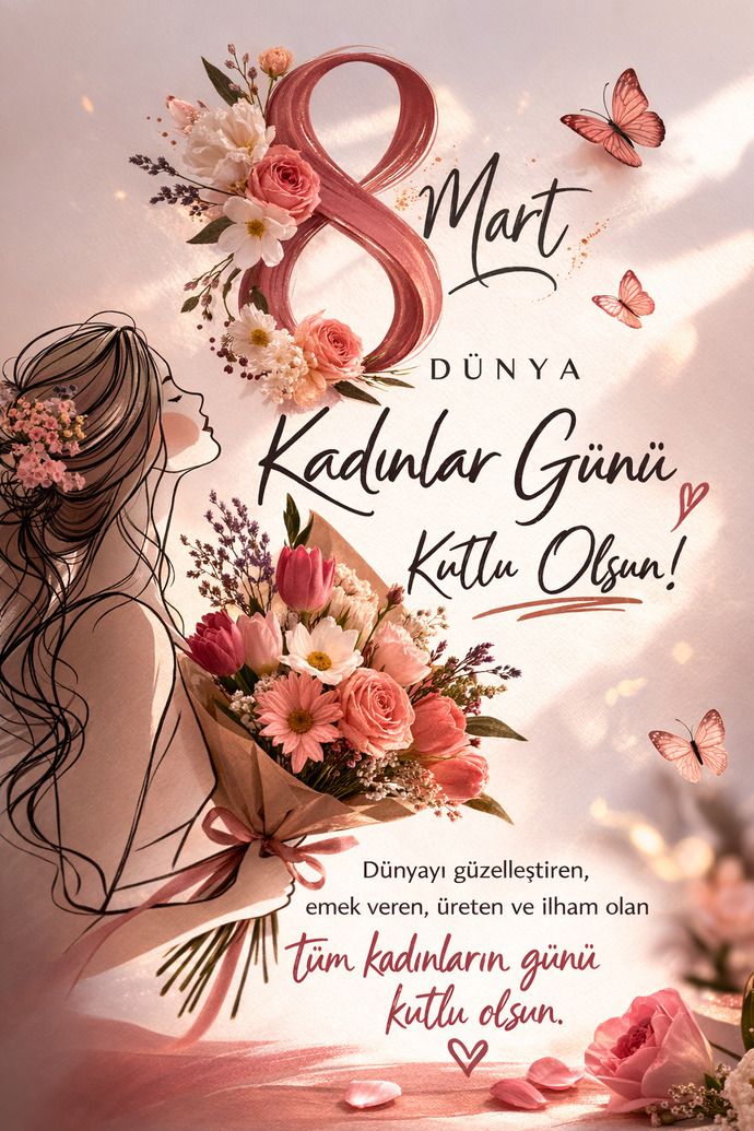 Kadınlar Günümüz Kutlu Olsun 💐