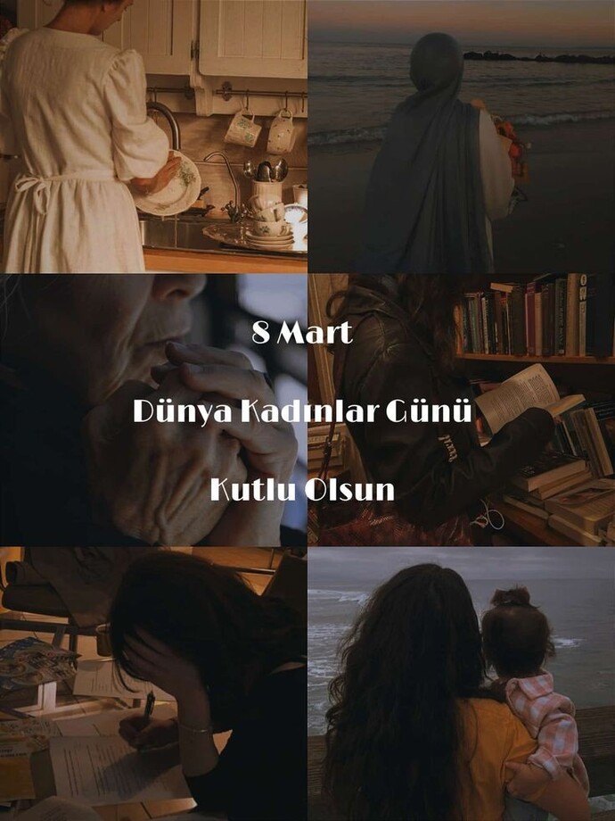Dünya kadınlar günümüz kutlu olsun mu?