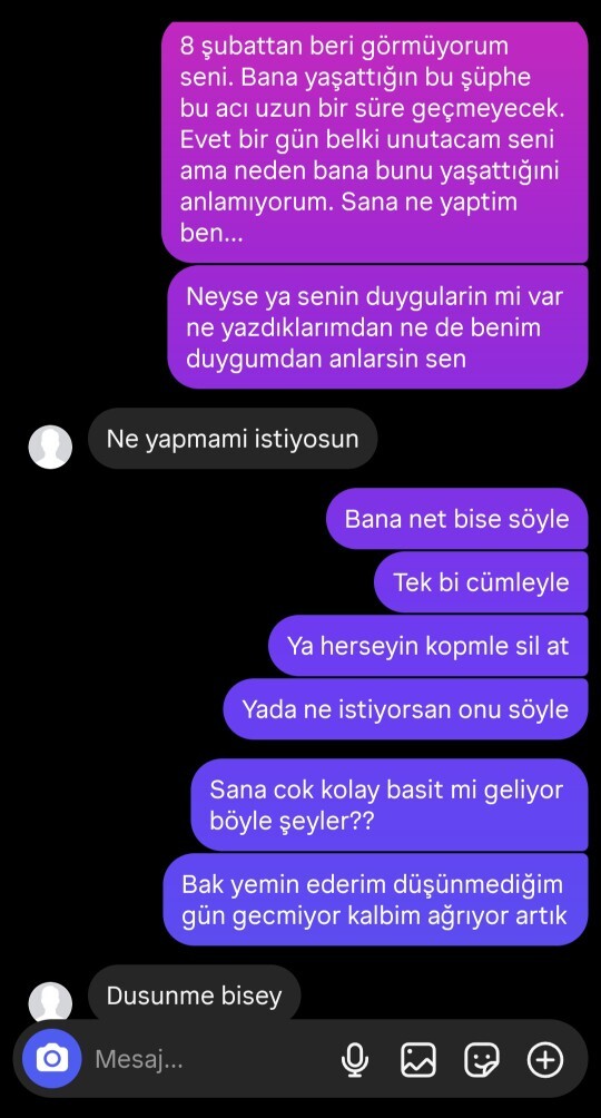 Takıntılı degilim sadece yaşadığım şeyleri haketmiyorum. Ne yapmaliyim?