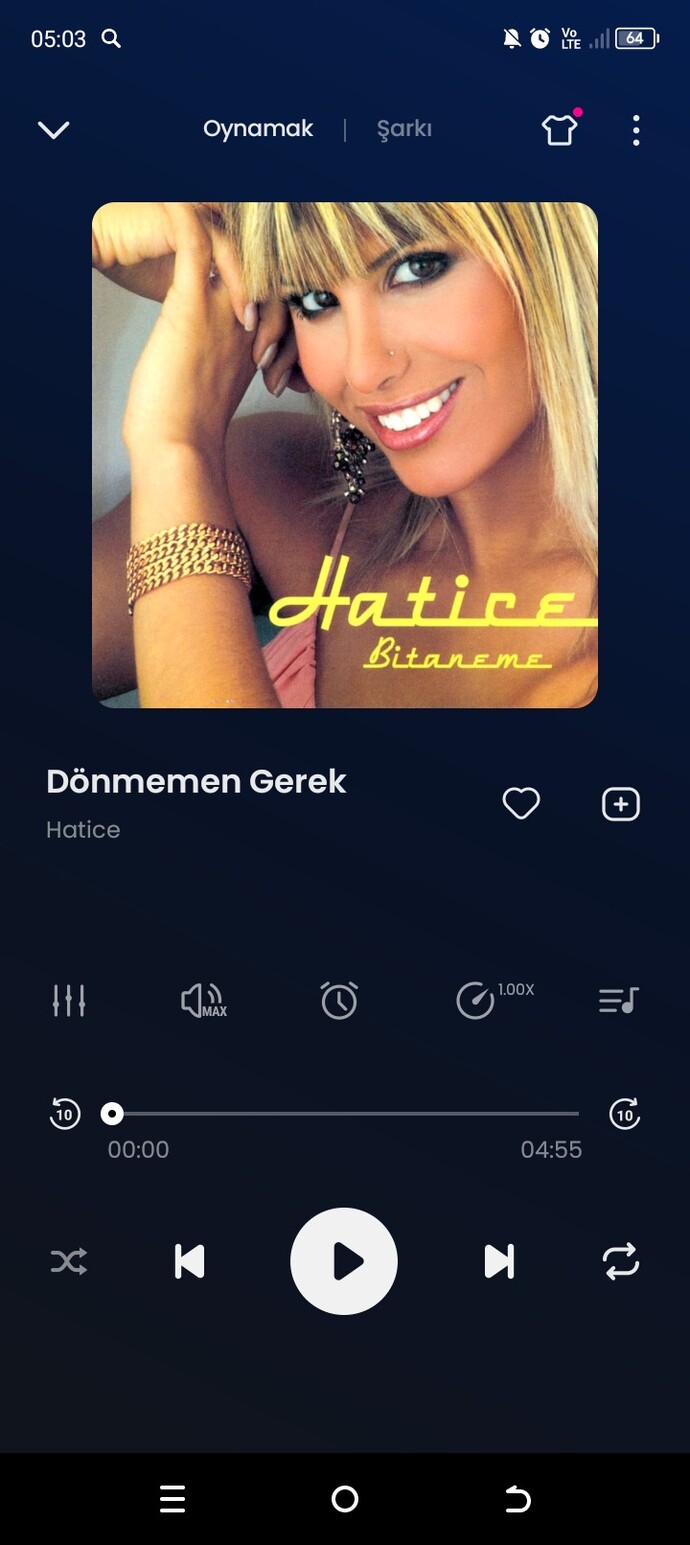 Şarkı uygulamanızın teması nasıl?