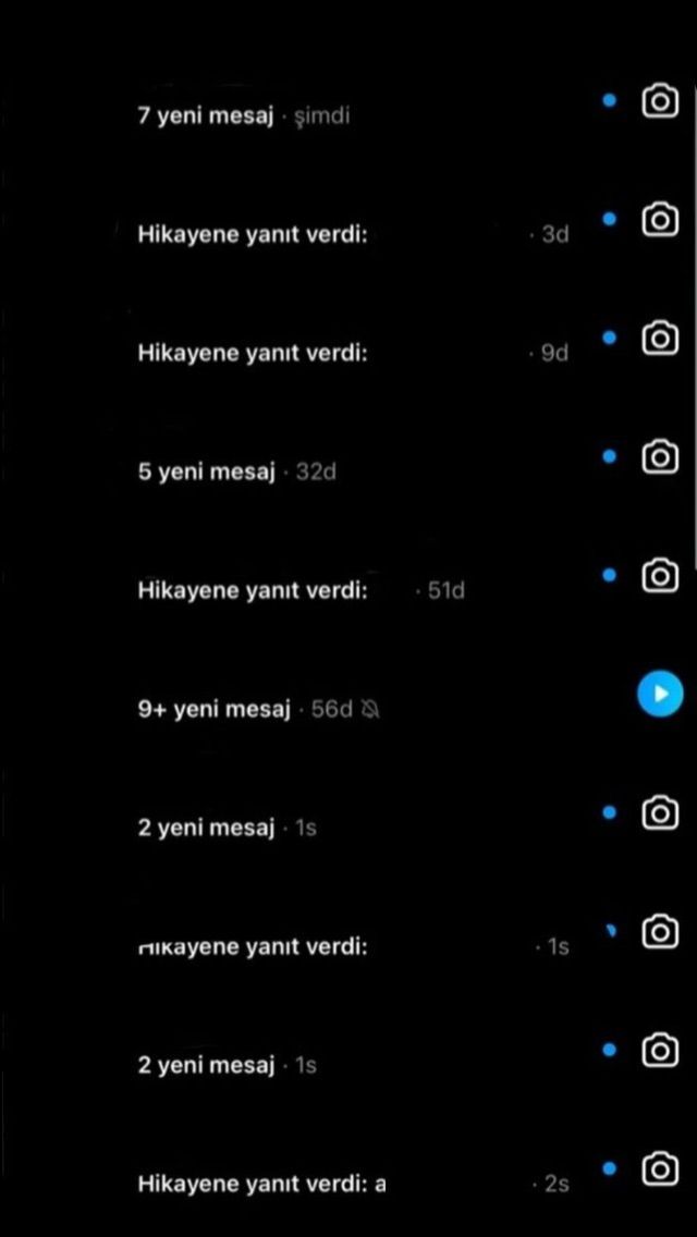 Mesaj kutunuzda kac tane mesaj var?