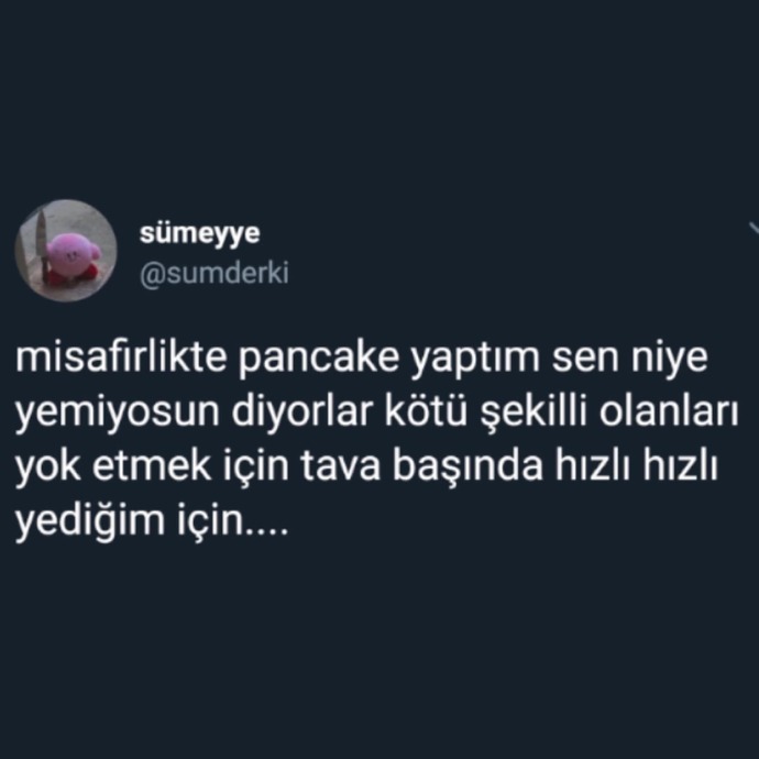 Yaptığınız tatlılar şekil olarak kötü olursa misafire ikram eder misiniz, yoksa saklar mısınız?