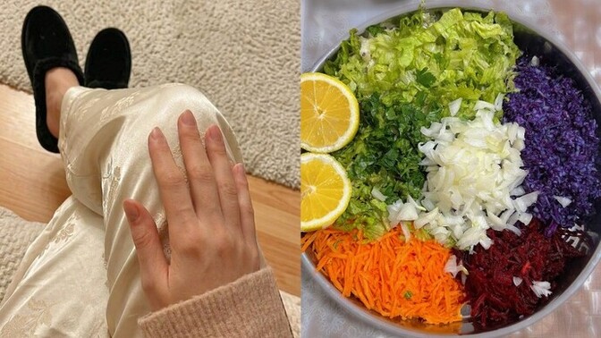 Ne yapıyorsunuz , salatam nasıl olmuş?
