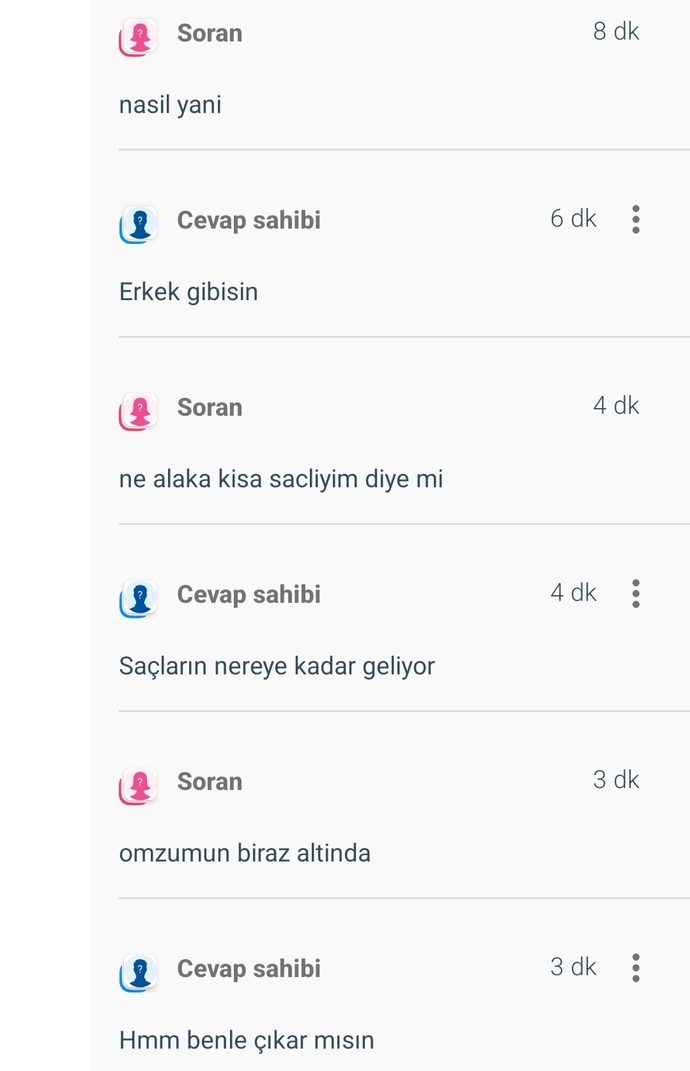 Bu numuneler hep beni mi buluyor?