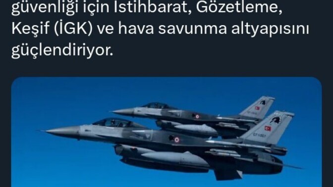 KKTC F16 LAR GÖNDERİLİYOR NE KKTC TEHTOD ALTINDA MI?