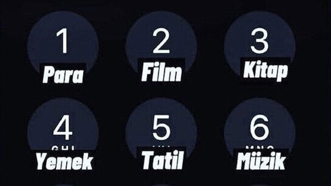 Telefon numaranın son rakamına göre neye ihtiyacın varmış?