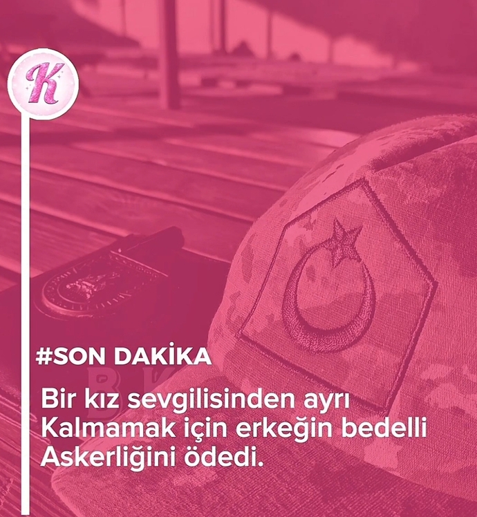 Sevgilinizin bedelli askerlik parasını öder miydiniz?
