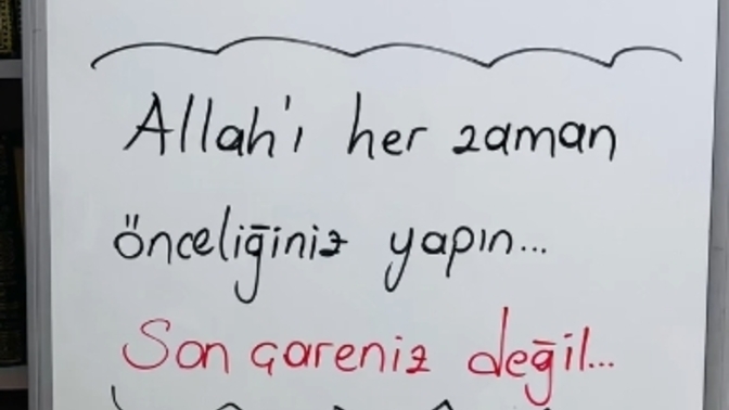 Önceliğiniz nelerdir?