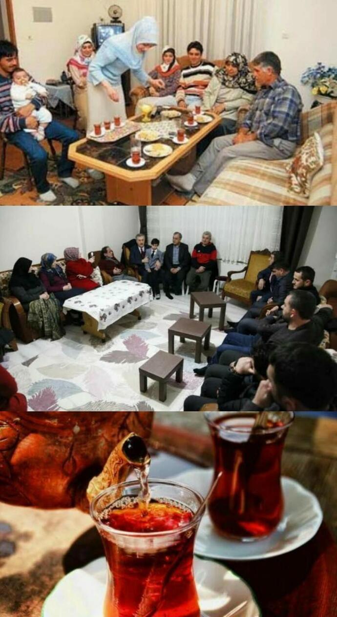 Misafirliklerde kadınların sürekli hizmet ve bulaşıkla uğraşıp erkeklerin sadece yiyip içip muhabbet etmesine ne diyorsunuz?