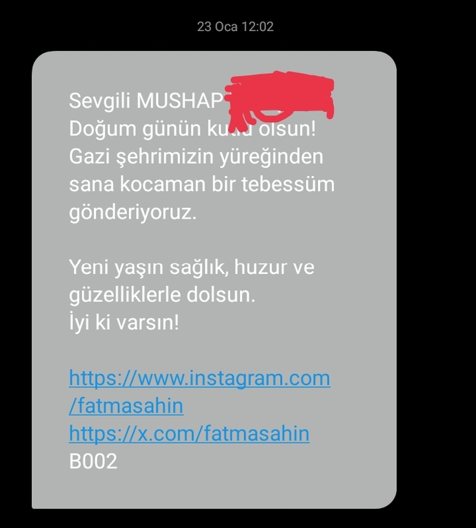 Kardeşimin eski mesajlarını kurcaliyordum karşıma ne çıktı?