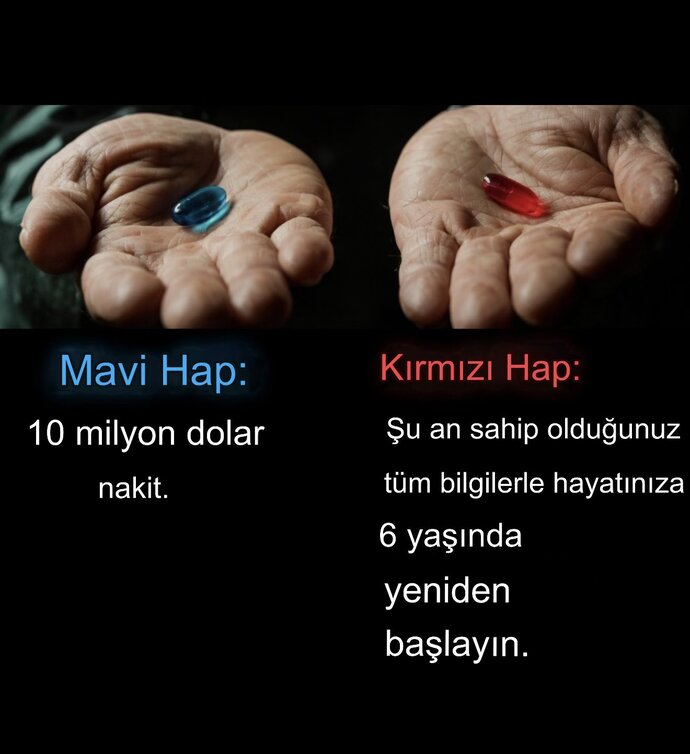 Hangi hapı seçersiniz?