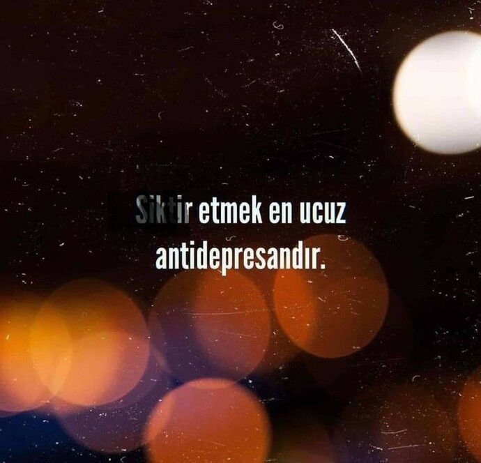 Sizin antidepresanınız nedir?