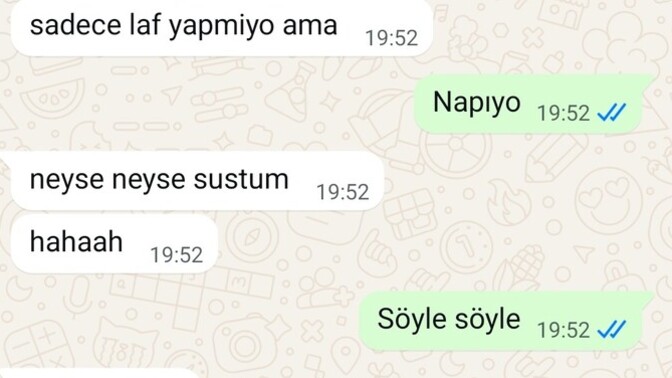Ne demek istiyor bakar mısınız?