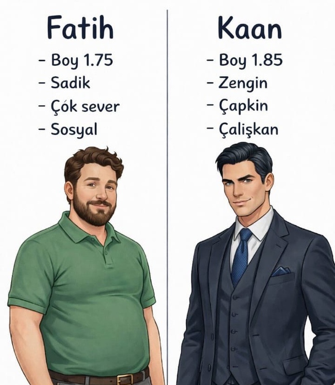 Kızlar kimi seçerdiniz?