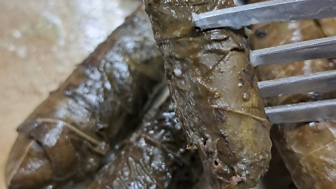 Küçük olan yaprak sarmasi daha şirin durmuyor mu sizce de?