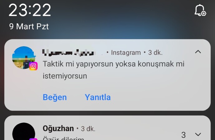 Mesajıma görüldü atınca cevap vermedim, şimdi bana taktik mi yapıyorsun diyen çocuğa ne cevap verilir?