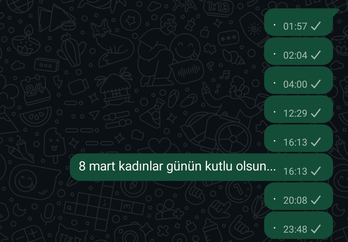 Bence ben tam bir m^lım 1 aydan fazladır engellemiş hâlâ bir umut kontrol amaçlı noktalar atıyorum her gün