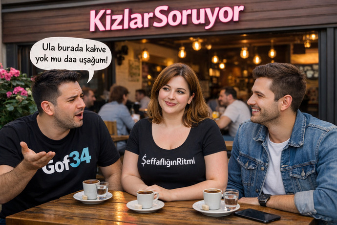 KızlarSoruyorun cafesine kiminle gitmek isterdin?