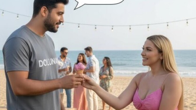 Pembe olan hangi üç şeyiniz var?